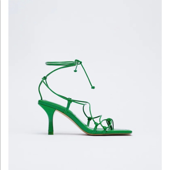 Zara strappy heels